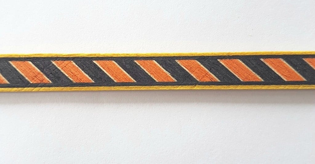 9.5mm x 1.22m Veneer Inlay Length A2178