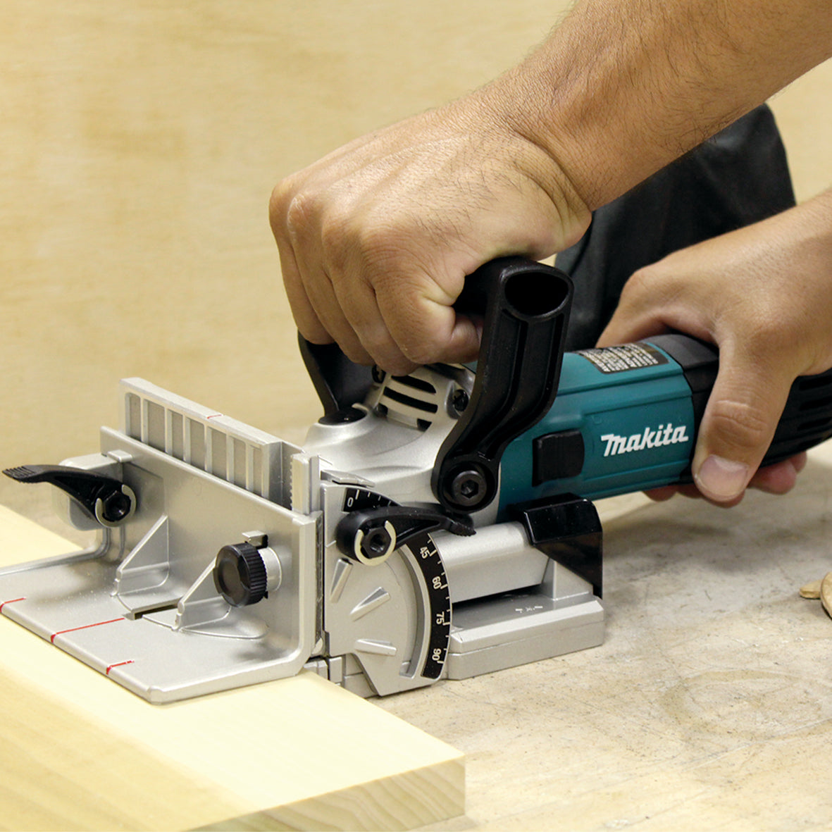Makita 100mm (4") Plate Joiner Biscuit Cutter Machine 240V PJ7000