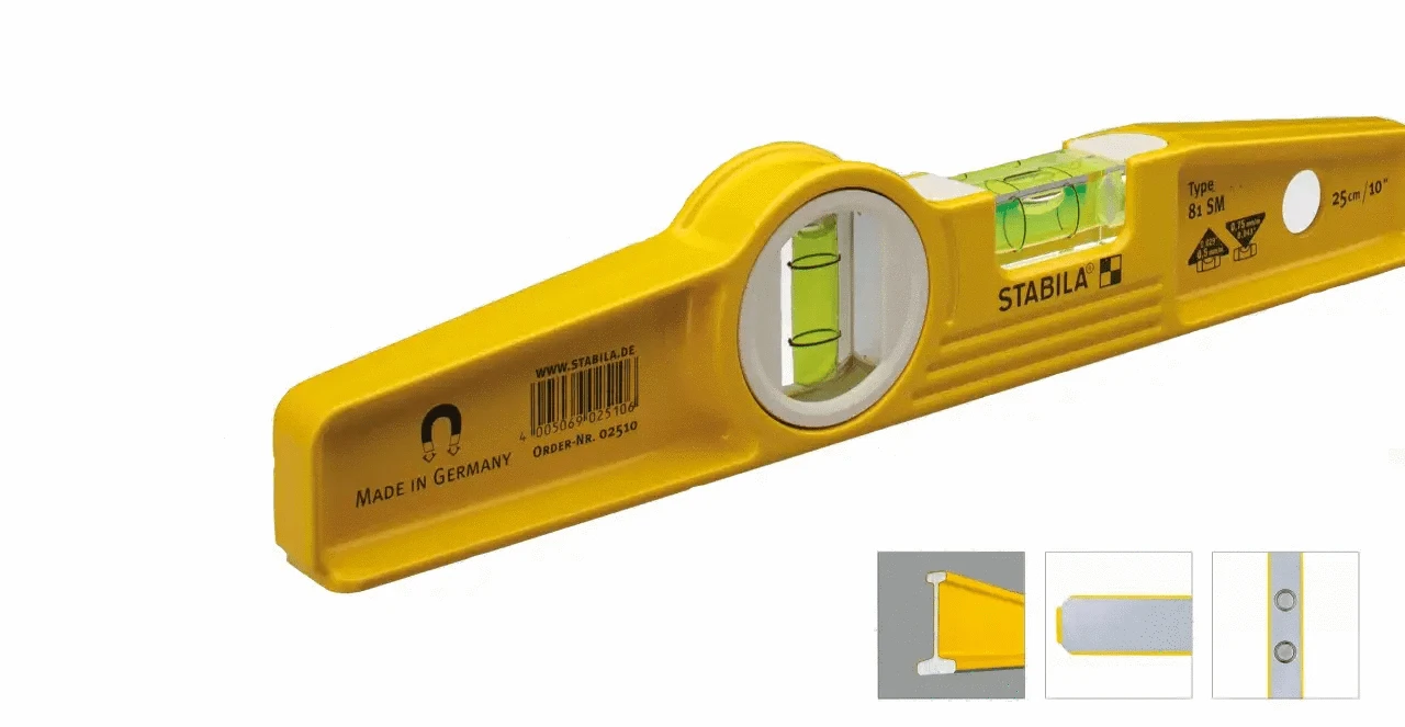 Type 81 SM Torpedo Spirit Level 250mm by Stabila