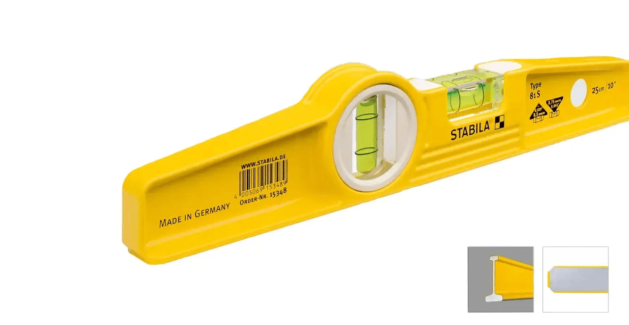 Type 81 S Torpedo Spirit Level 250mm by Stabila
