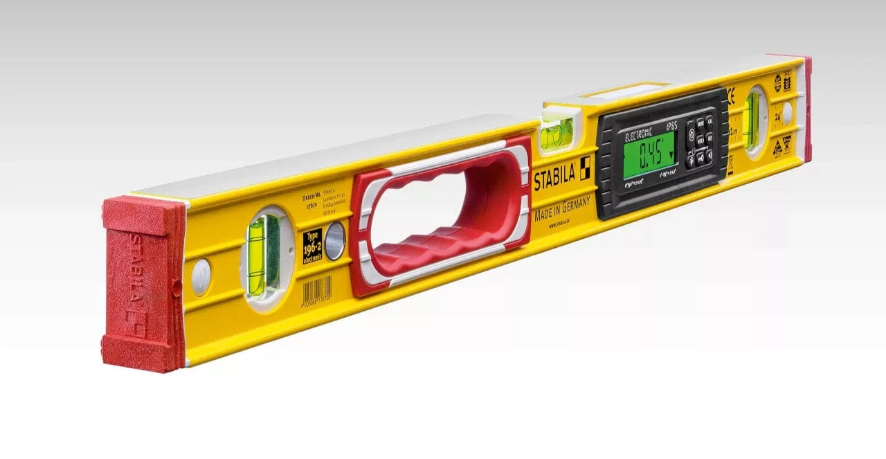 TECH 196 Electronic IP 65 Electronic Spirit Level by Stabila