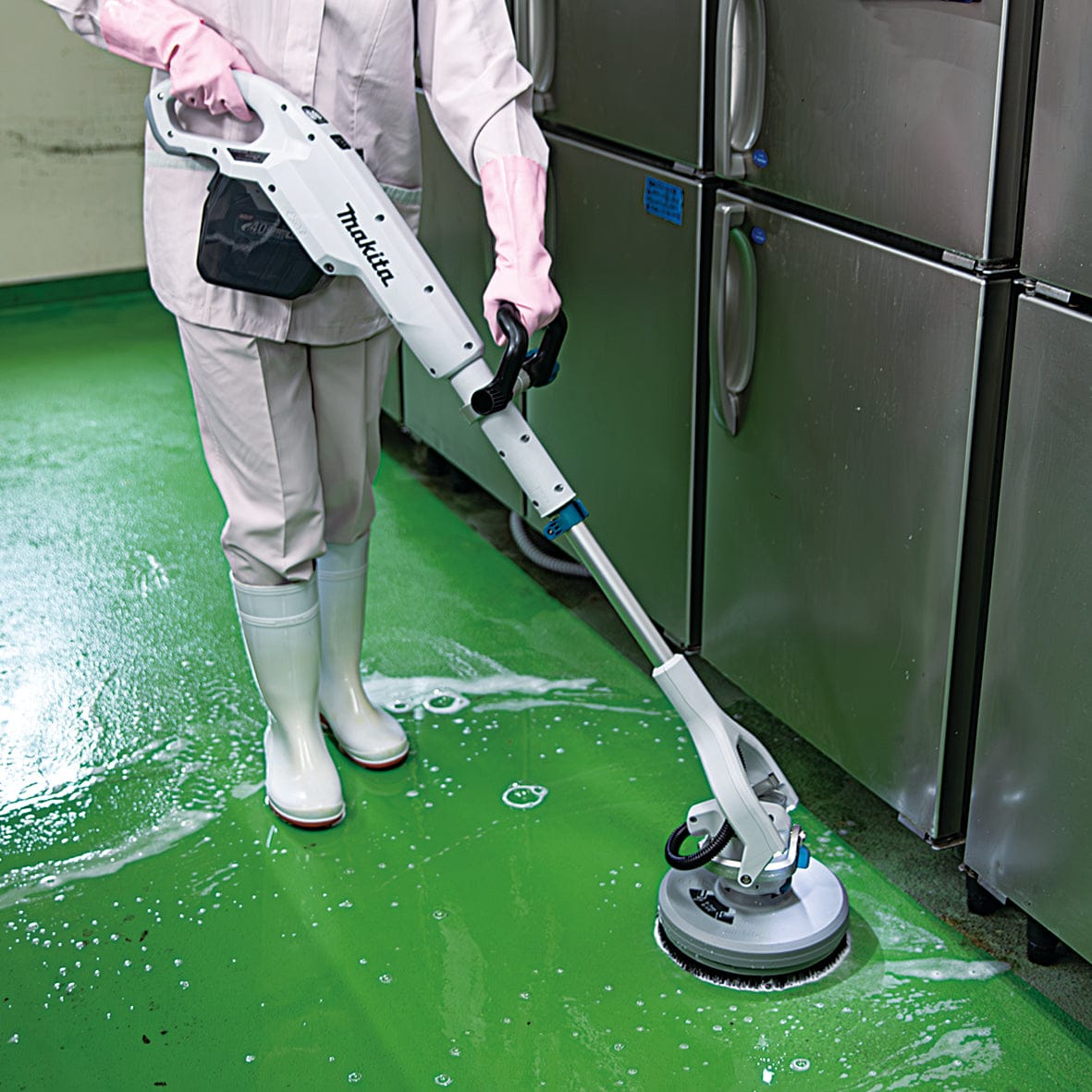 Makita 40V Max Brushless Scrubber Bare (Tool Only) PS001GZ