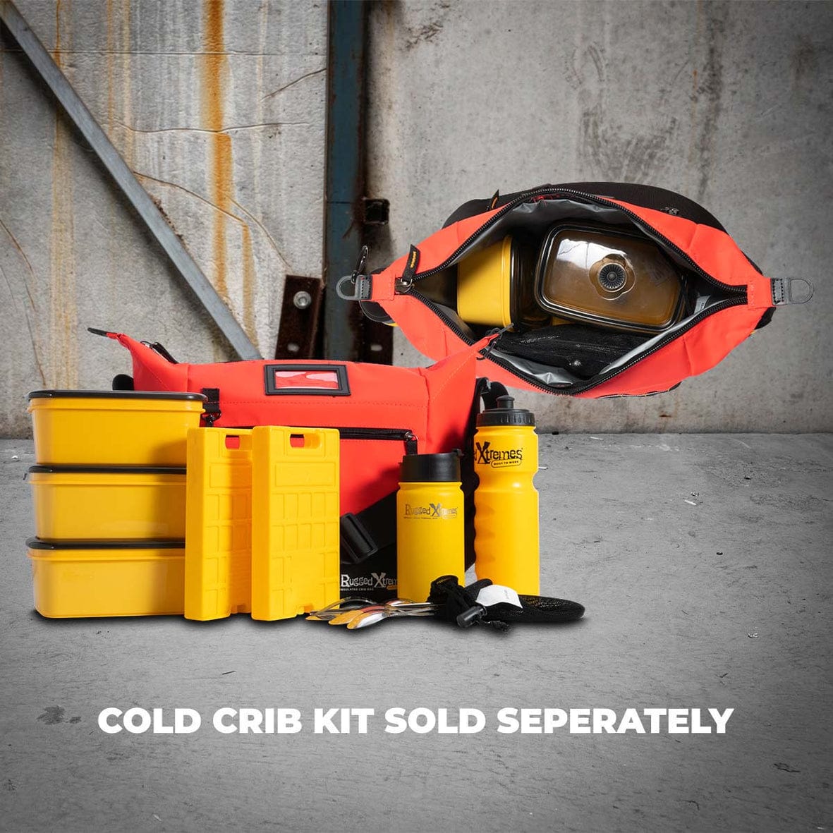 Insulated RED PVC Crib Bag RX05L106PVCRD by Rugged Xtremes