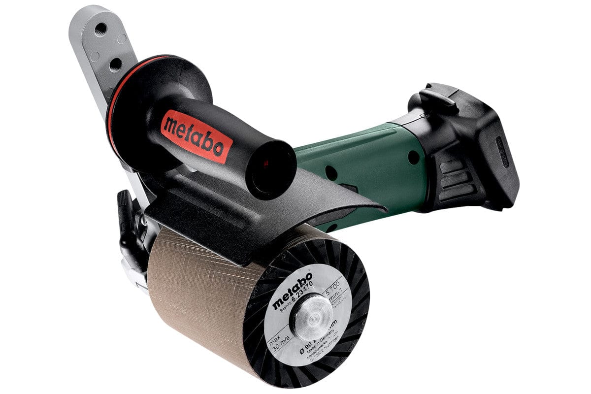 18V Linisher/Burnisher, Soft Start, Restart Protection, Overload Protection, Spindle Lock- 600154850 by Metabo