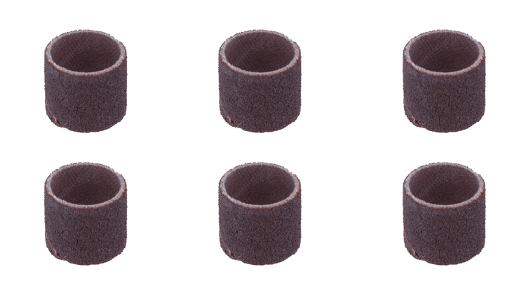 Dremel Pack of 6 13mm 120 Grit Sanding Bands 2615000432