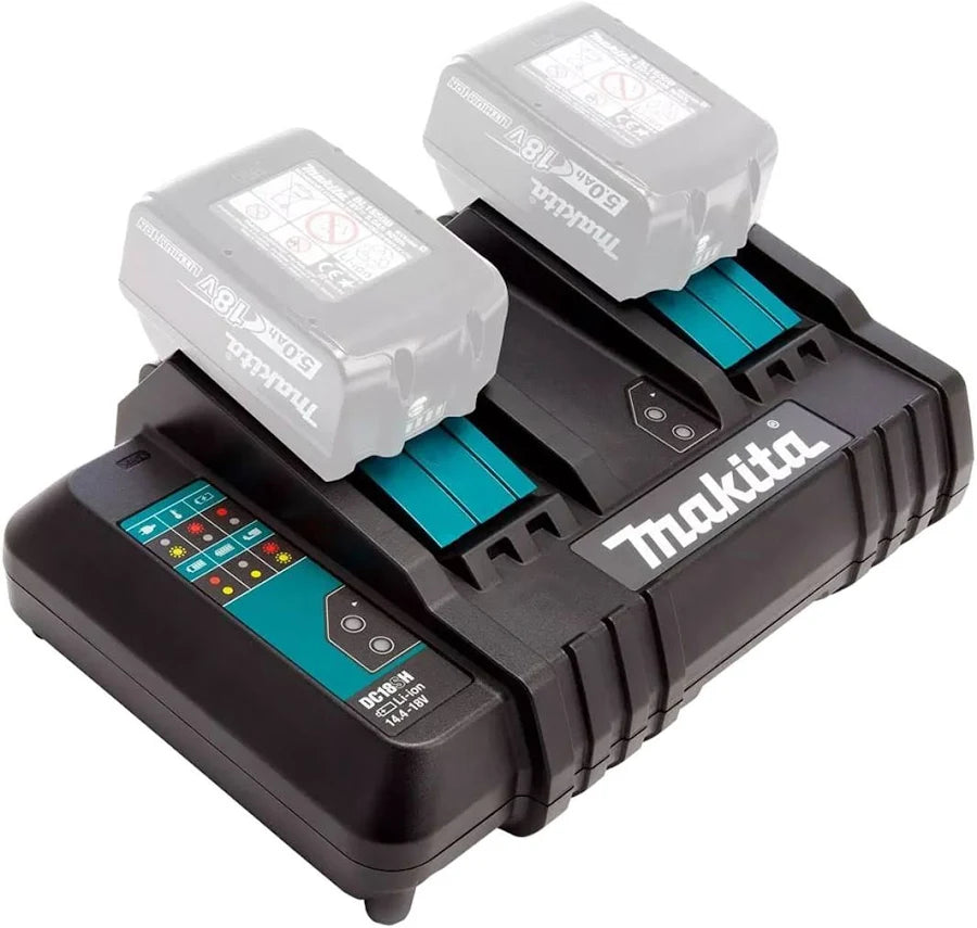 Makita 18V LI Dual Standard Battery Charger DC18SH