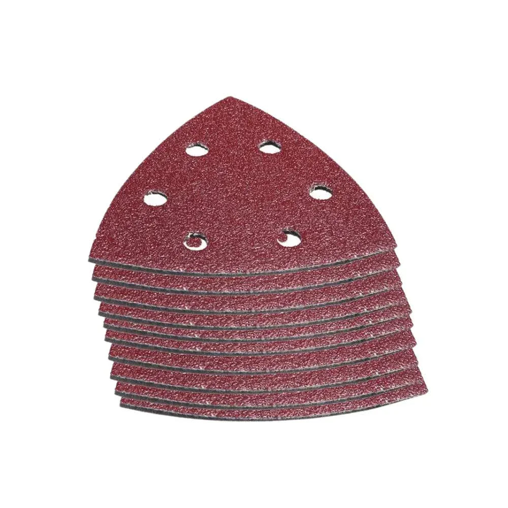 Makita 93mm Abrasive Delta Sandpaper x Mixed Assorted Grit - 10Pce