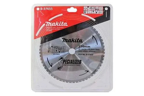 Makita 185mm x 20mm x 64T Cold Cut Circular Saw Blade - 304 Grade Stainless Steel Cutting B-31675