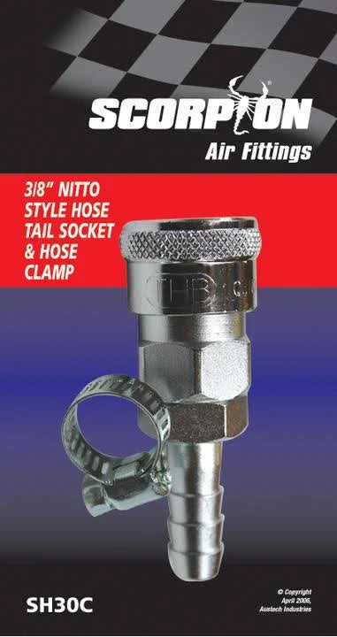 Scorpion Hose Coupler Air Line Fitting - Nitto Style