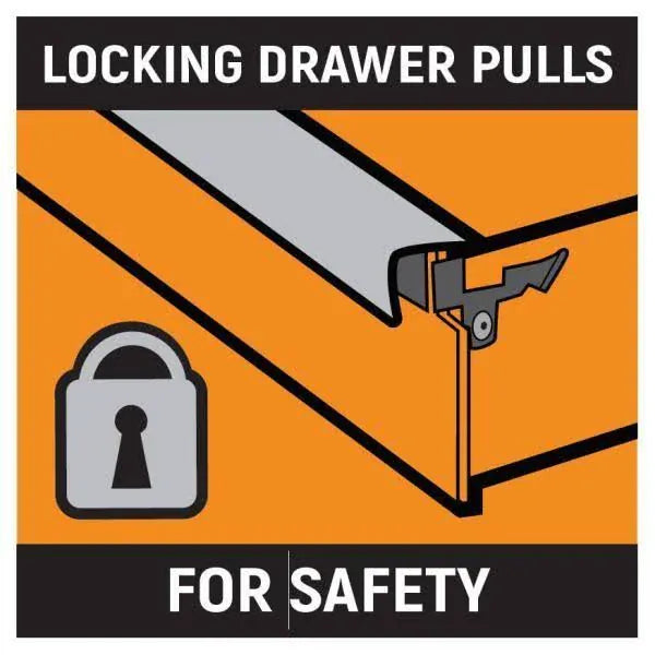 GEARWRENCH 7 Drawer Black / Silver XL Series Narrow 21" Roller Cabinet 83155N *Discontinued*