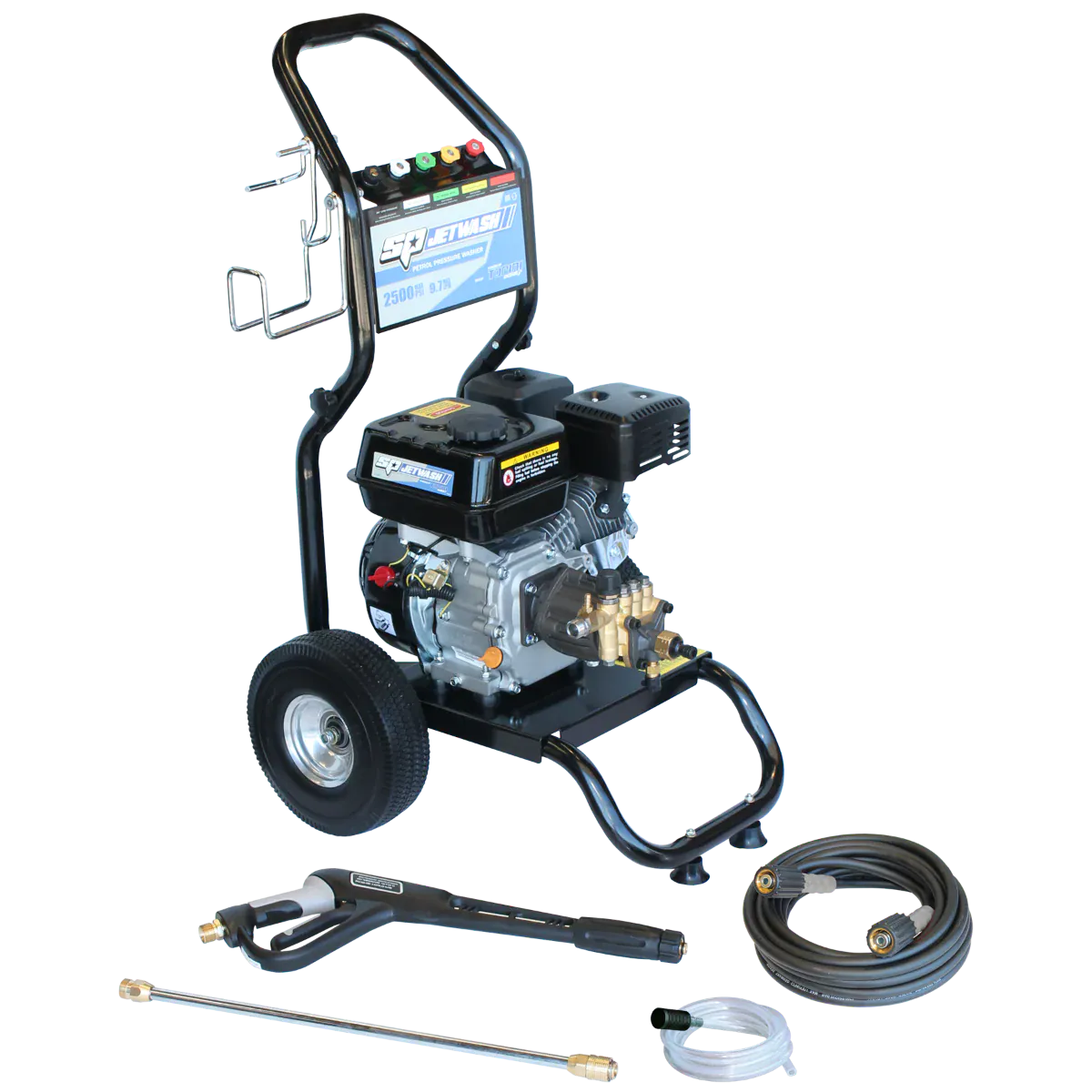 SP Tools 2500psi 9.7LPM Domestic Petrol Pressure Washer With Bonus Snow Cannon SP250PLE | Limited Edition
