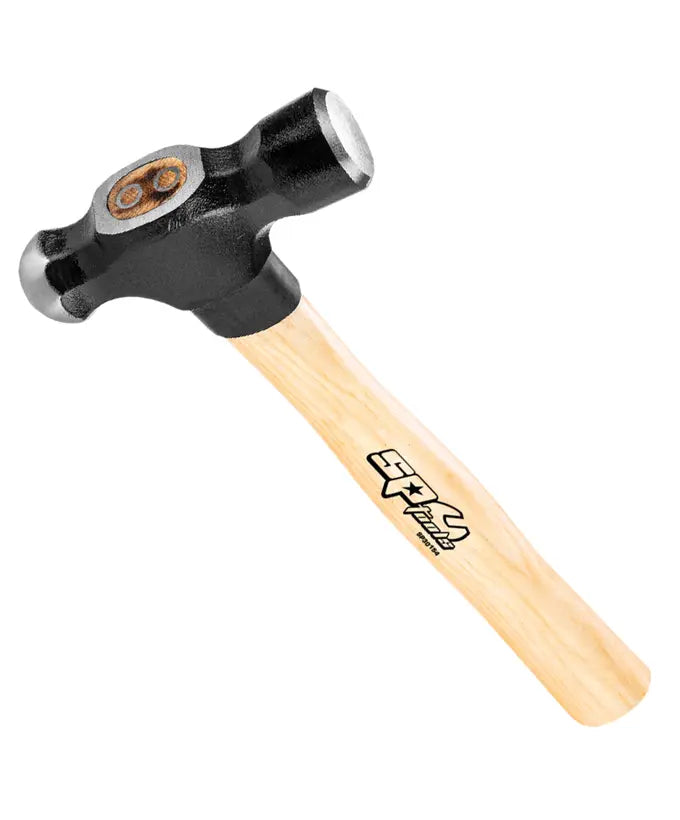 SP Tools 32oz/900g Normalised Ball Pein Hammer With Hickory Handle SP30155