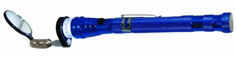 Magnetic Pick Up Tool/Flashlight Telescoping, Flexible - SP31605 by SP Tools