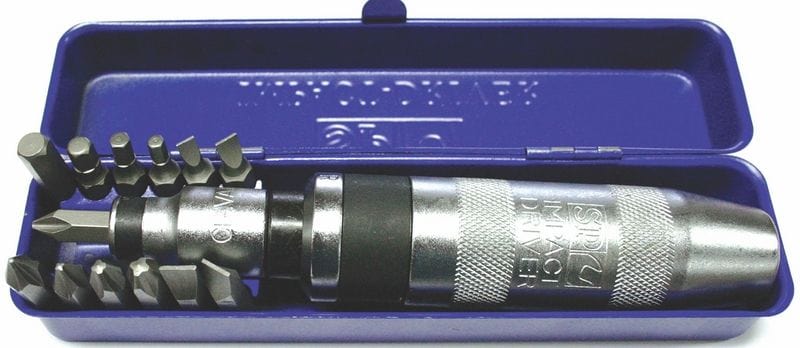Screwdriver Bit Set 13Pce, Phillips/Slotted/Inhex - SP34030 by SP Tools