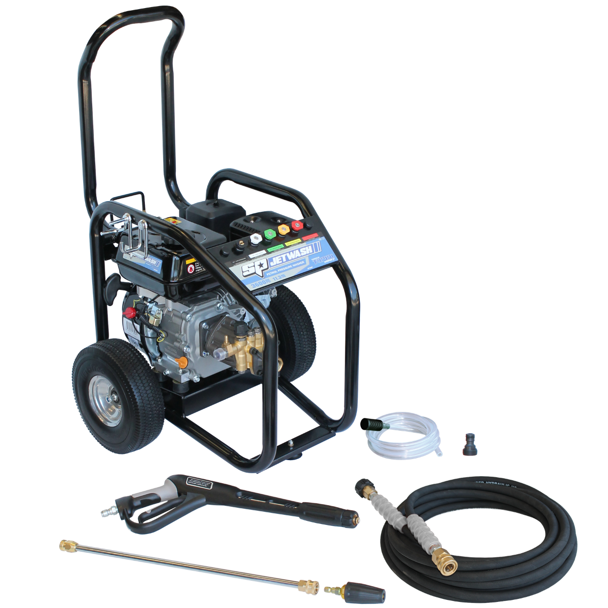 SP Tools 3600psi 11.3LPM Heavy Duty Petrol Pressure Washer With Bonus Patio Cleaner SP360PLE | Limited Edition