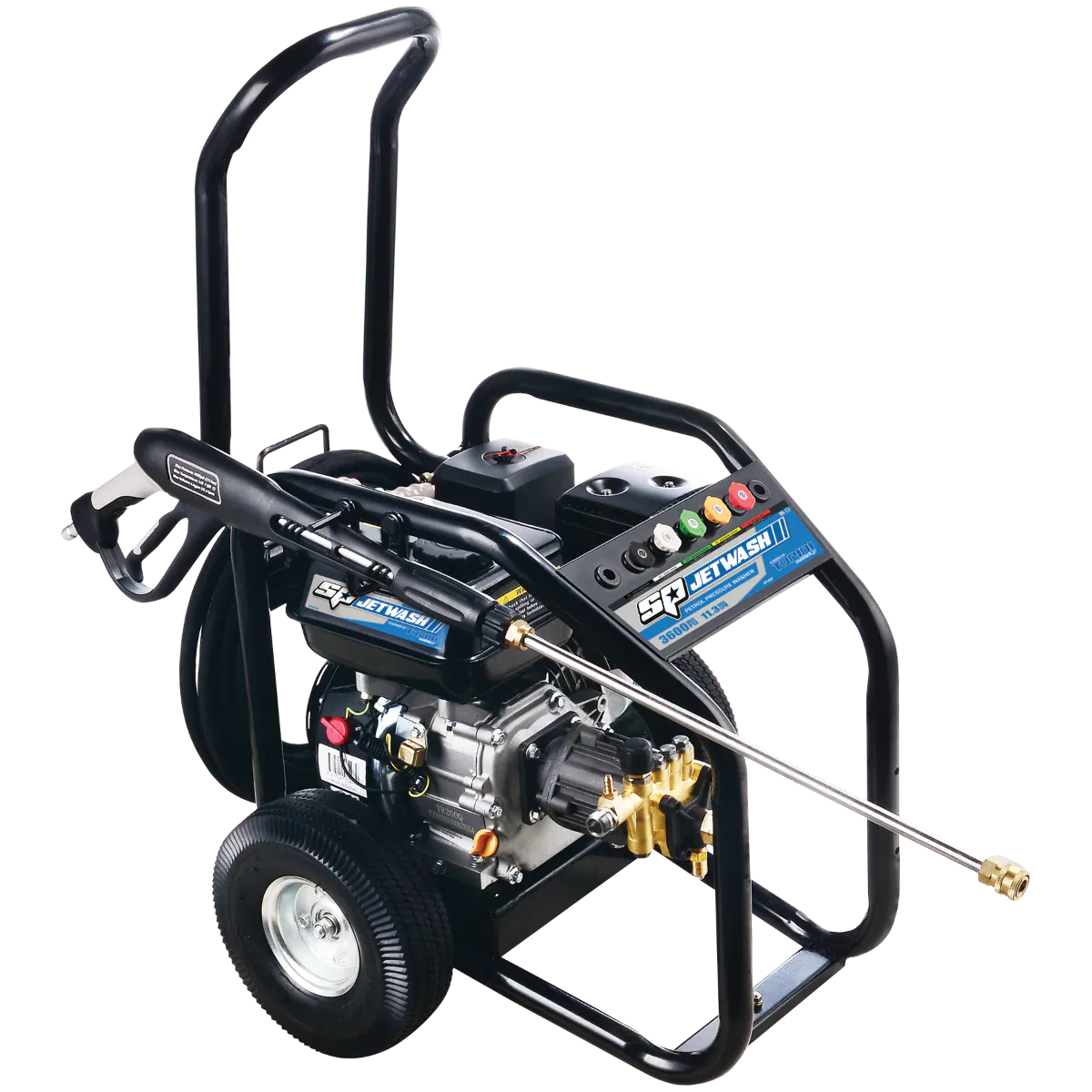 SP Tools 3600psi 11.3LPM Heavy Duty Petrol Pressure Washer With Bonus Patio Cleaner SP360PLE | Limited Edition