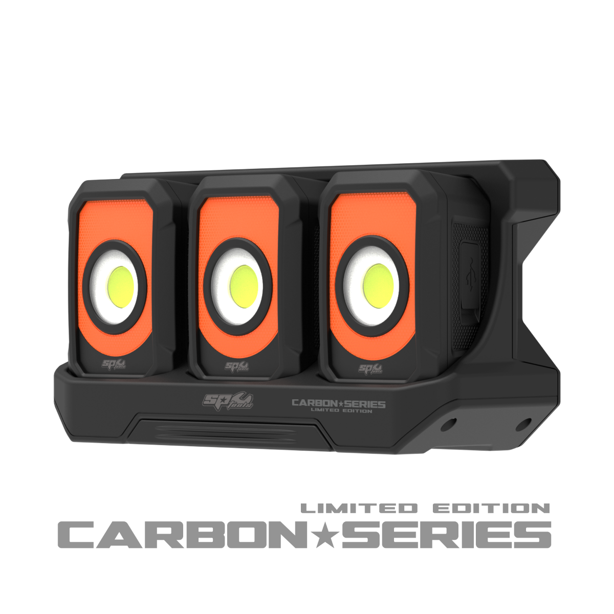 SP Tools 3Pce Work Light Bank with Charging/Mounting Dock SP81498