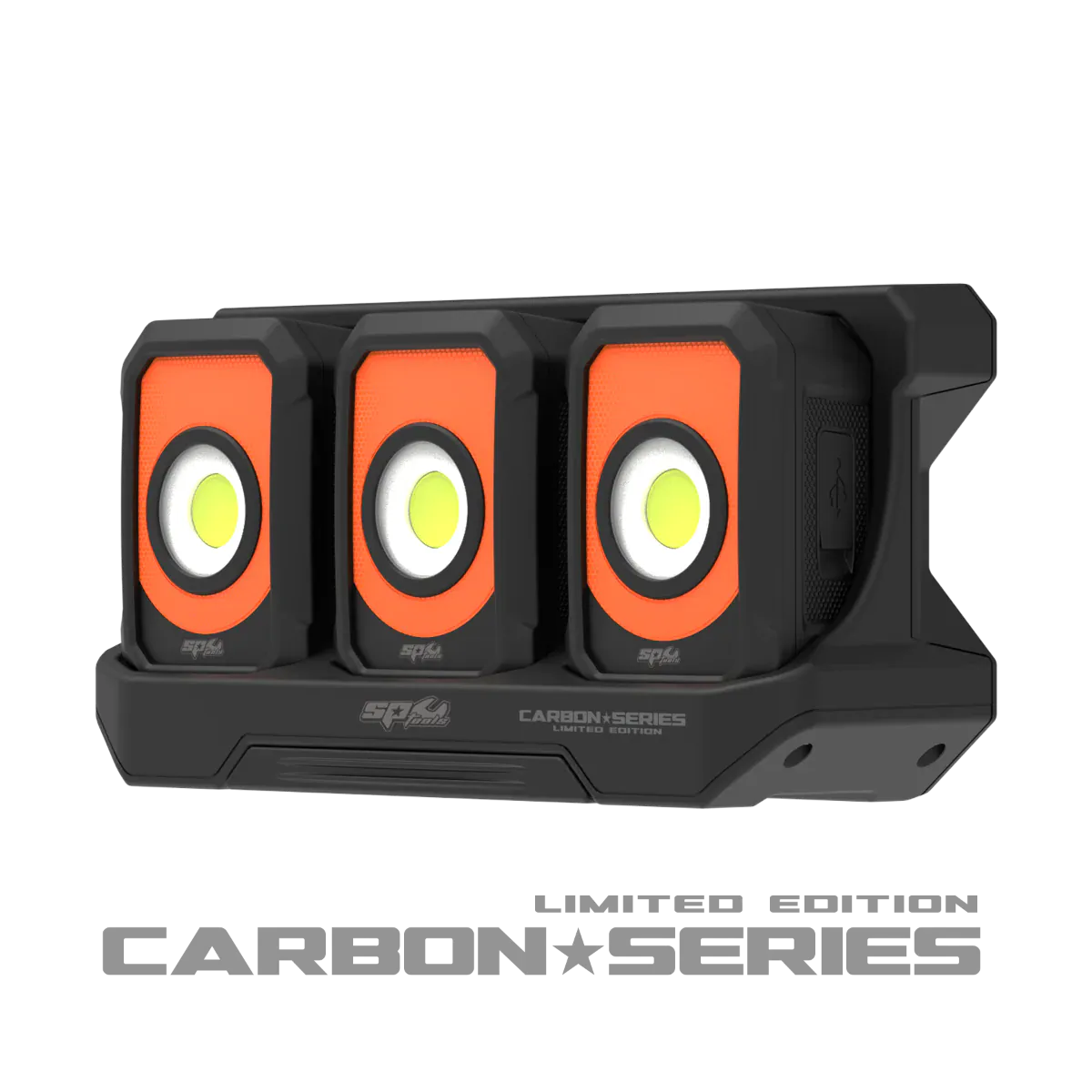 SP Tools 3Pce Work Light Bank with Charging/Mounting Dock SP81498