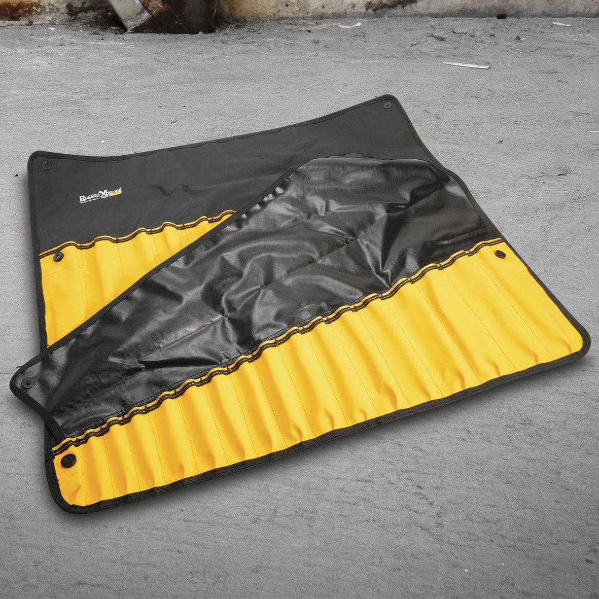 34 Pocket Black PVC Spanner Roll RX03B618BK by Rugged Xtremes