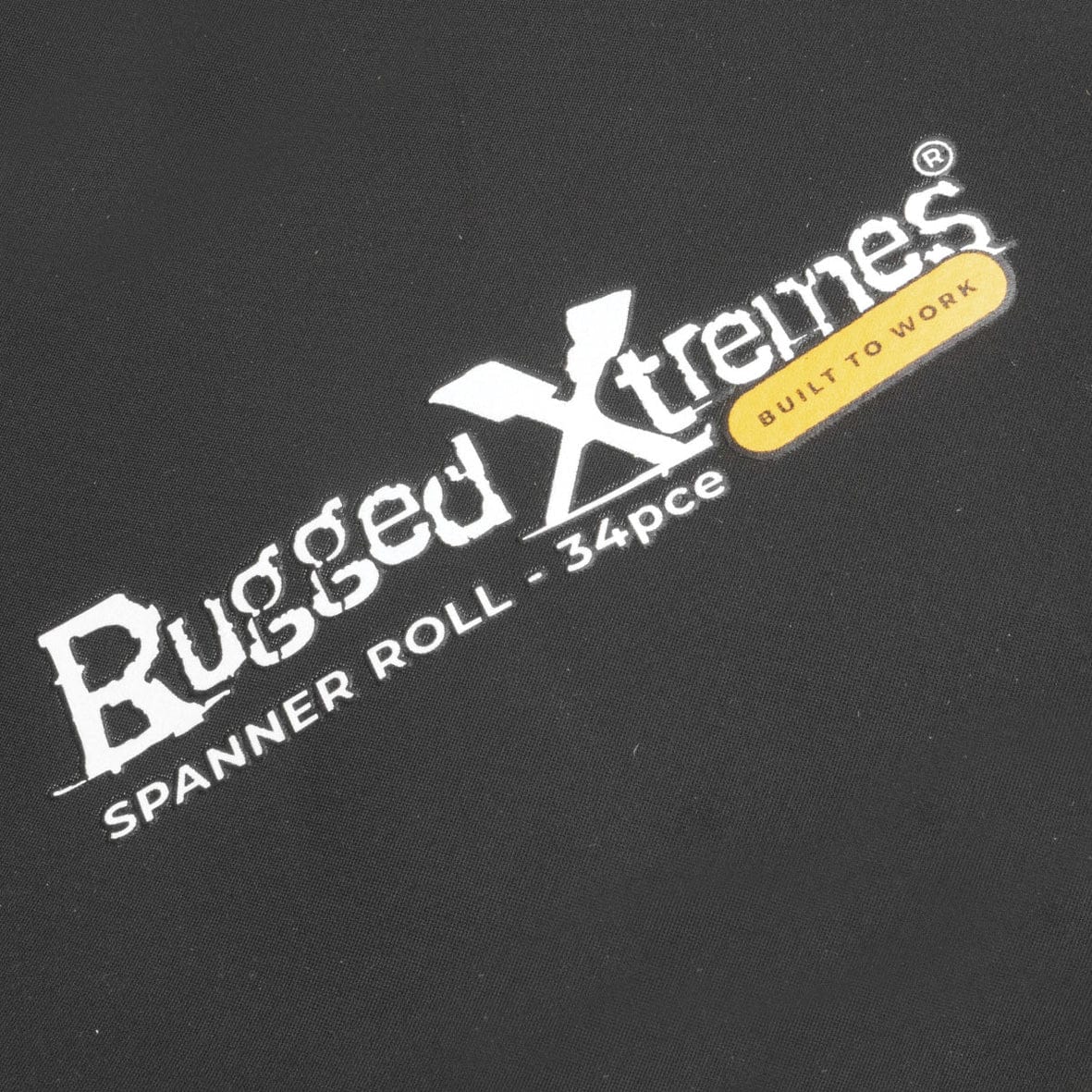 34 Pocket Black PVC Spanner Roll RX03B618BK by Rugged Xtremes