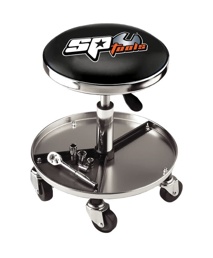 SP Tools Pneumatic Stool With Storage SPR-55