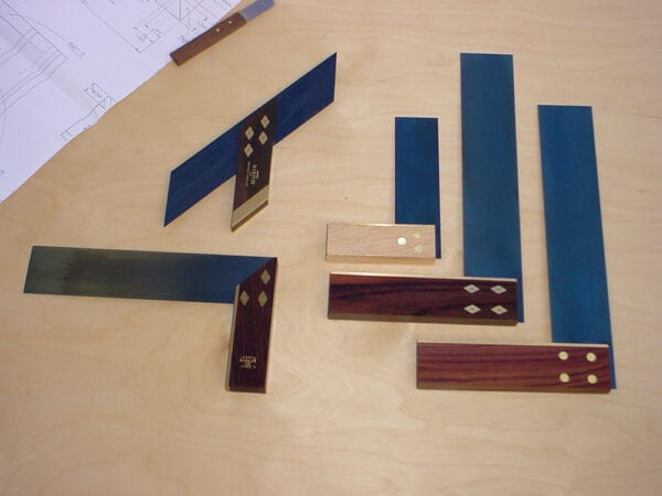150mm (6") Rosewood / Walnut Try Square to 19A by Joseph Marples