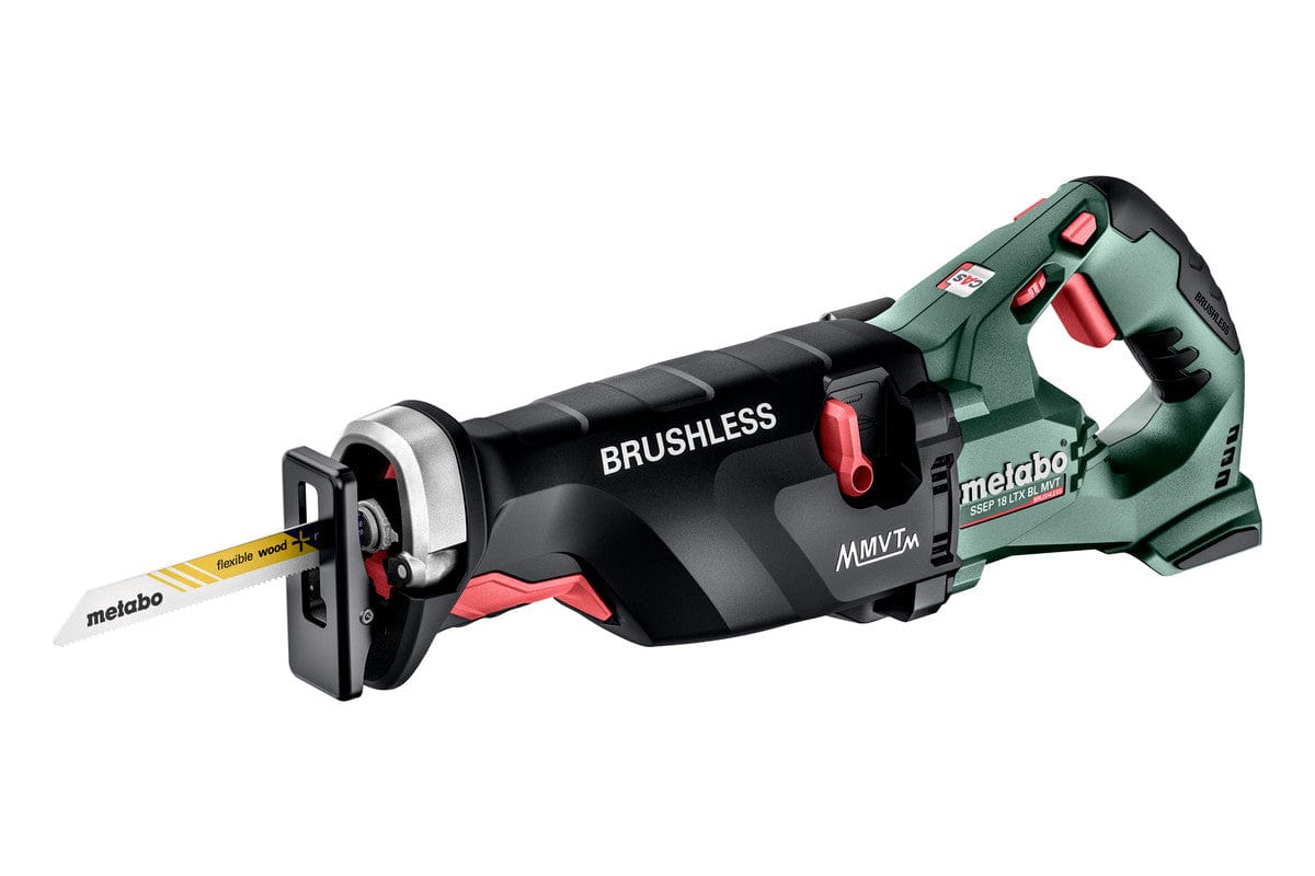 Metabo 18V Cordless Reciprocating Saw Bare (Tool Only) SSEP 18 LTX BL MVT (602258850)