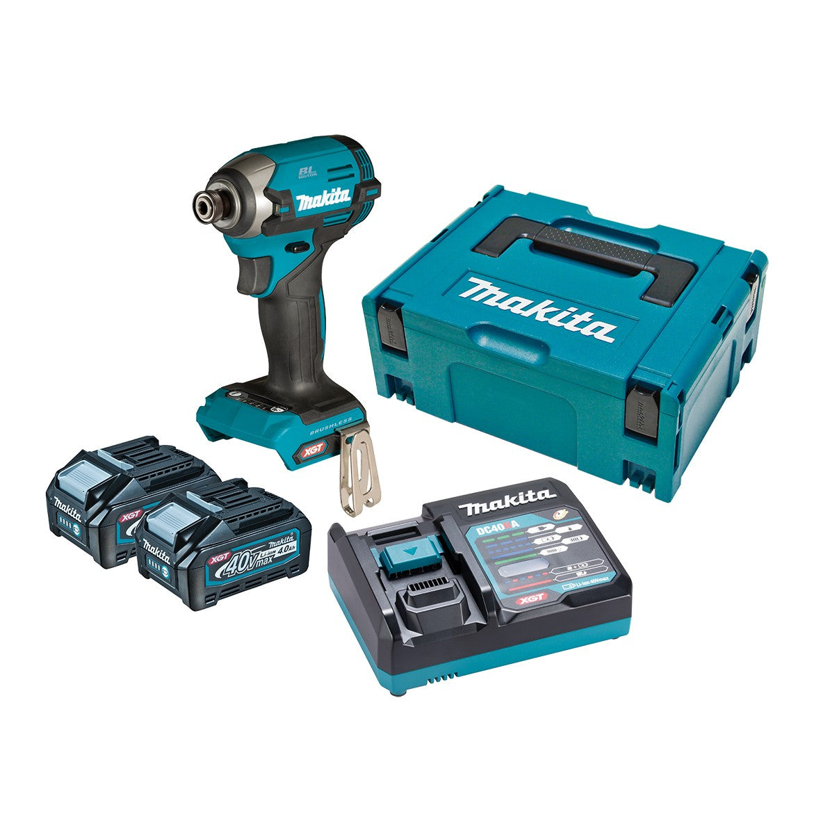 Makita 40V Max Brushless Impact Driver Kit TD003GM201