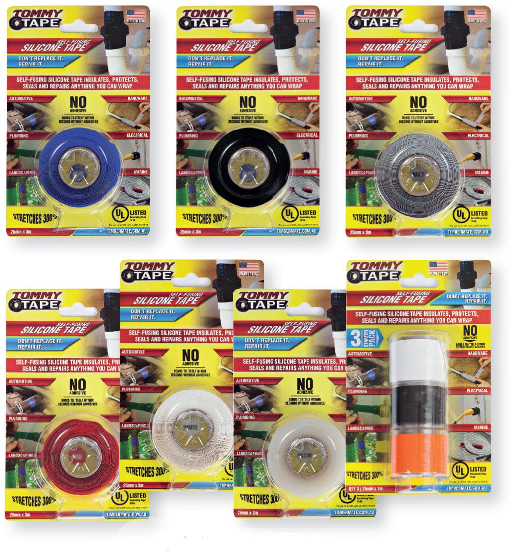 Self Fusing Silicone Tape by Tommy Tape®