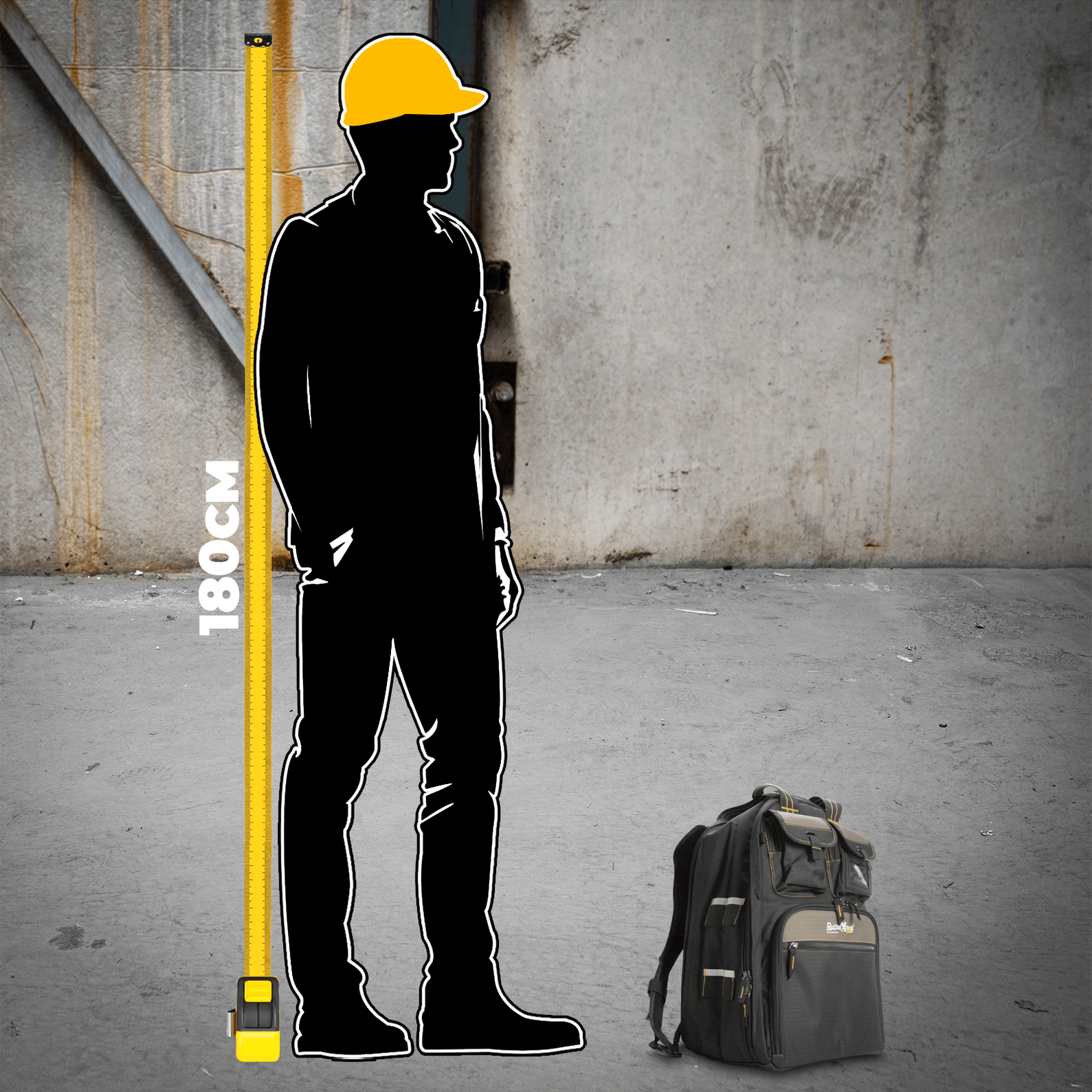 Tool Backpack RX05G318BK by Rugged Xtremes