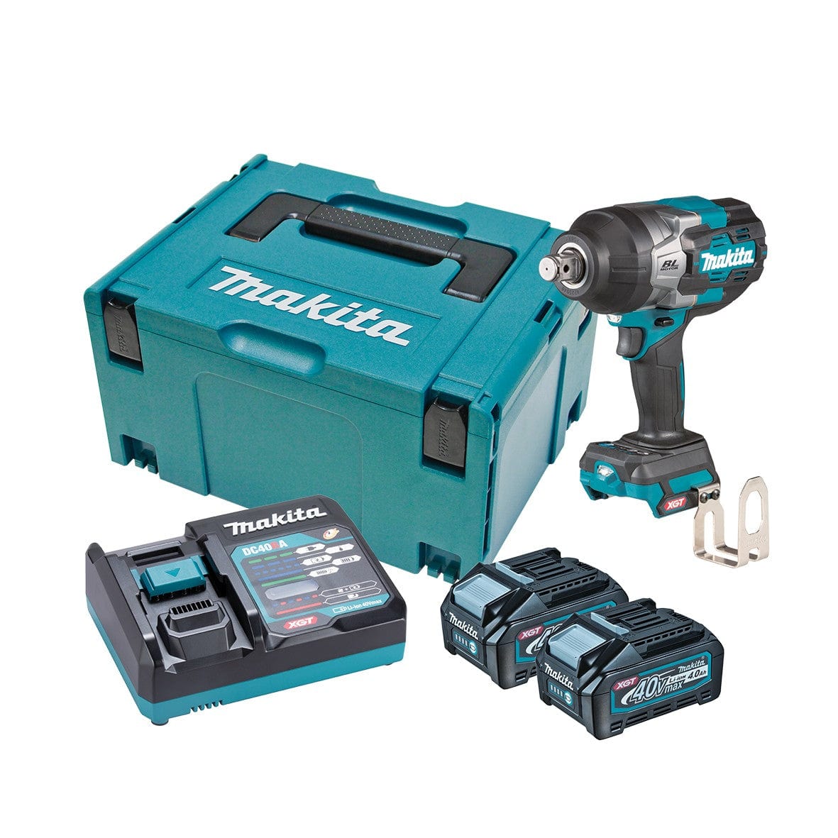 40V 4.0Ah 3/4" Impact Wrench Kit TW001GM201 by Makita