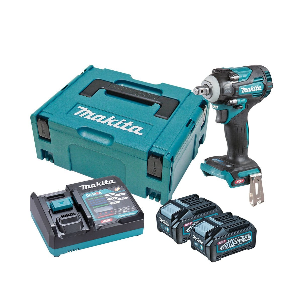 Makita 40V Max Brushless 1/2" Impact Wrench Kit TW004GM201