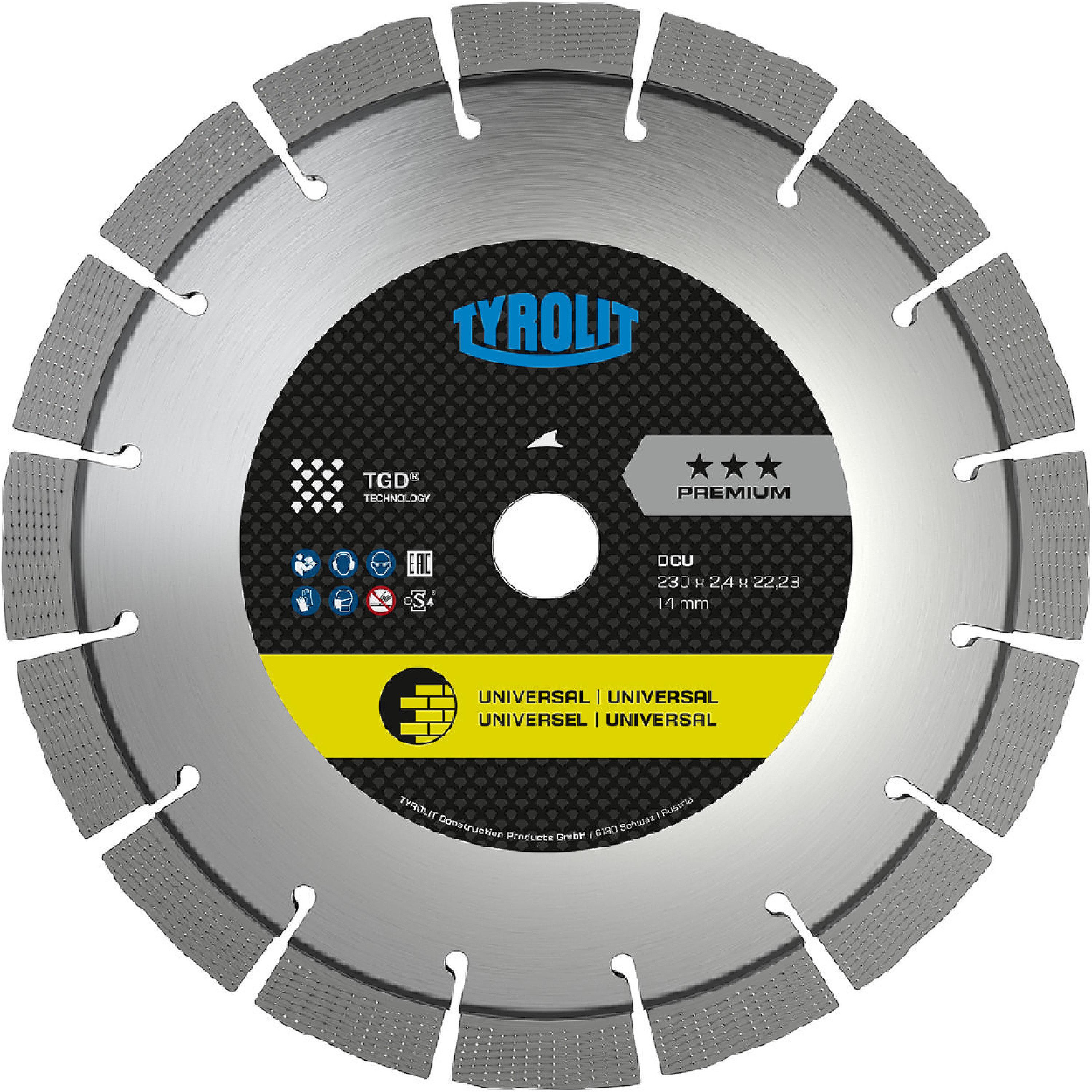 Tyrolit 150mm x 2.4mm x 22.23mm Diamond Cutting Disc