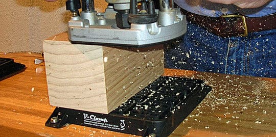 Vac-Clamp Pneumatic Bench Mounted Vacuum Clamp VC4 / VC5