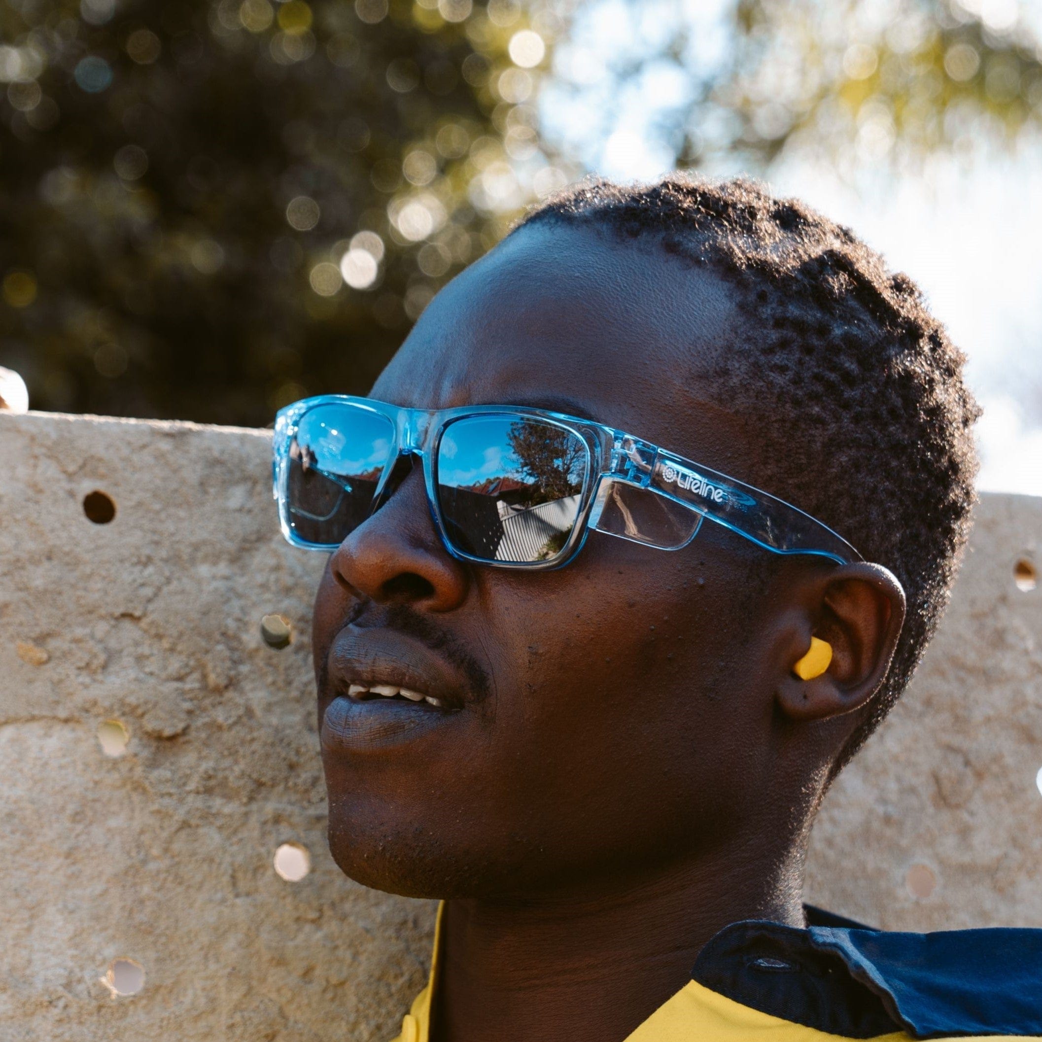 SafeStyle Fusions Blue Frame Polarised Lens