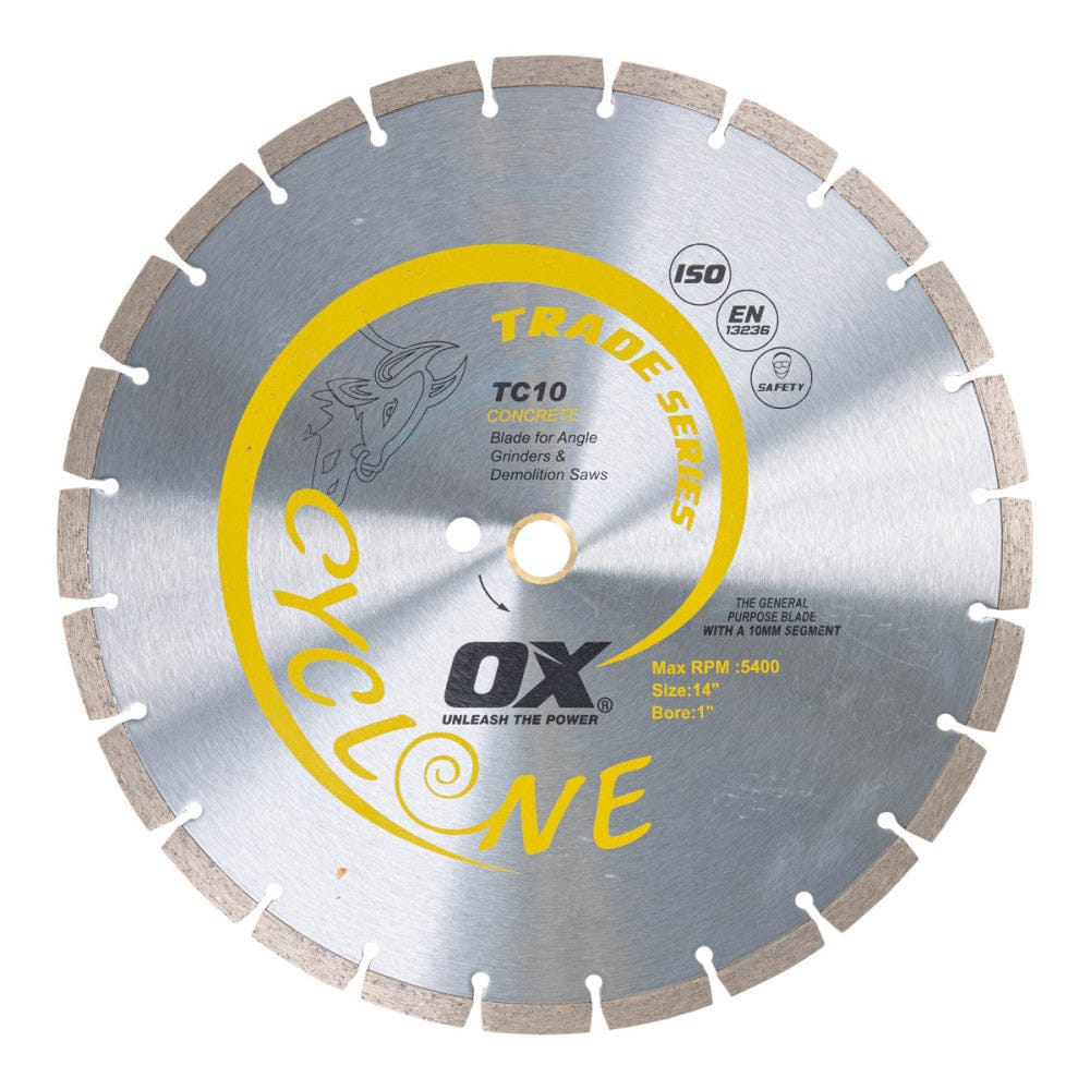 OX Premium Concrete and General 14-Inch Purpose Diamond Blade OX-TC10-14