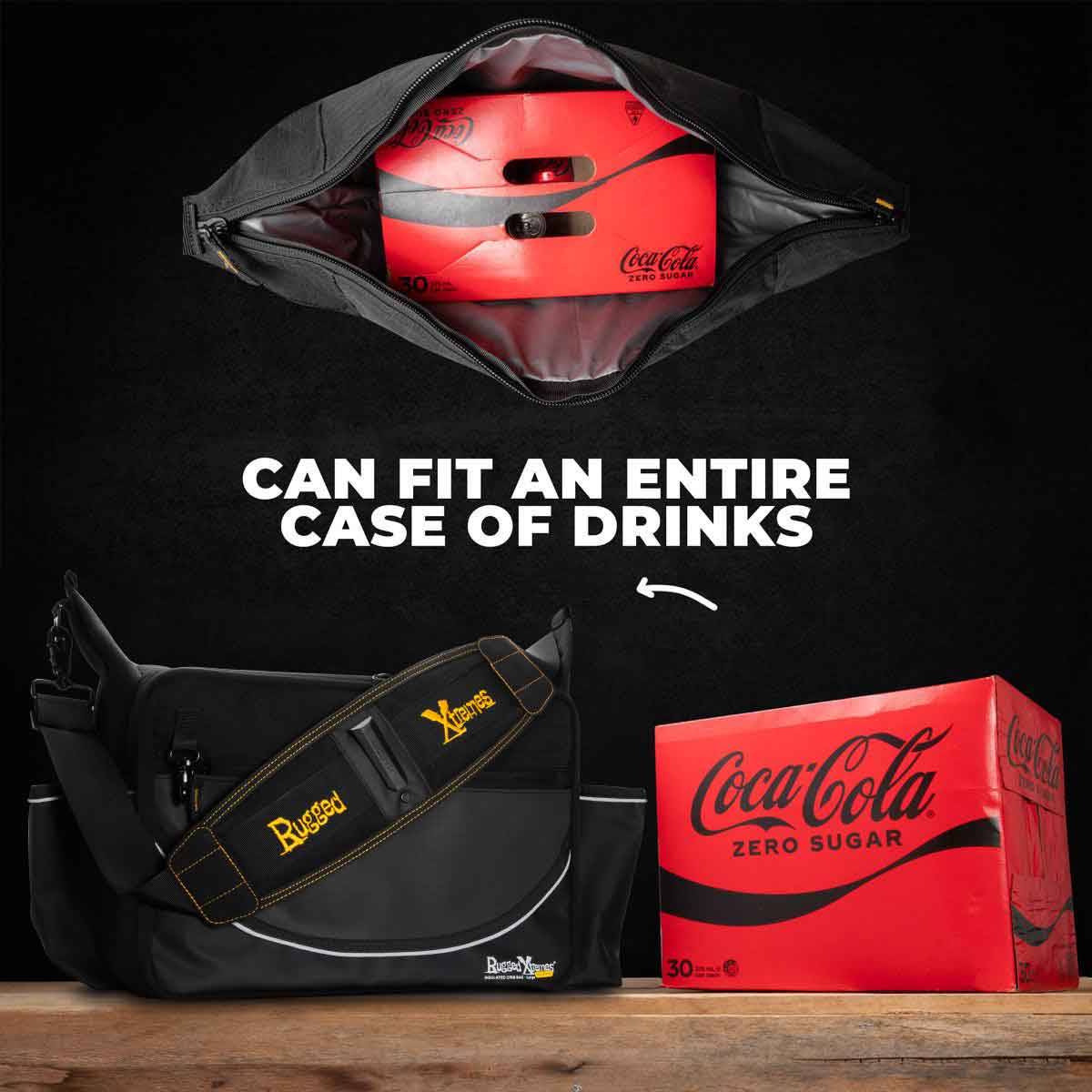 Rugged Xtremes X-Large Insulated Crib Bag RX05L124BK