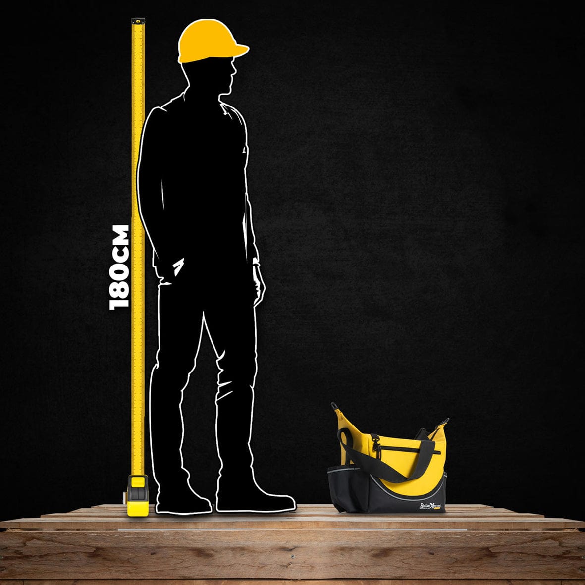 Insulated Yellow PVC Crib Bag RX05L106PVCYE by Rugged Xtremes