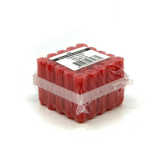 25Pce 6mm 8G x 35-50mm Red Wall Plugs by Macsim