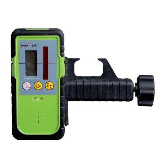 Red Beam Rotary Laser Receiver / Detector and Bracket 012-I0LR1 by Imex