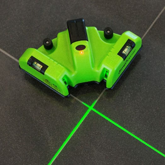 2 Green Beam 90° Line Premium Tilers Square Laser LX11GP by Imex