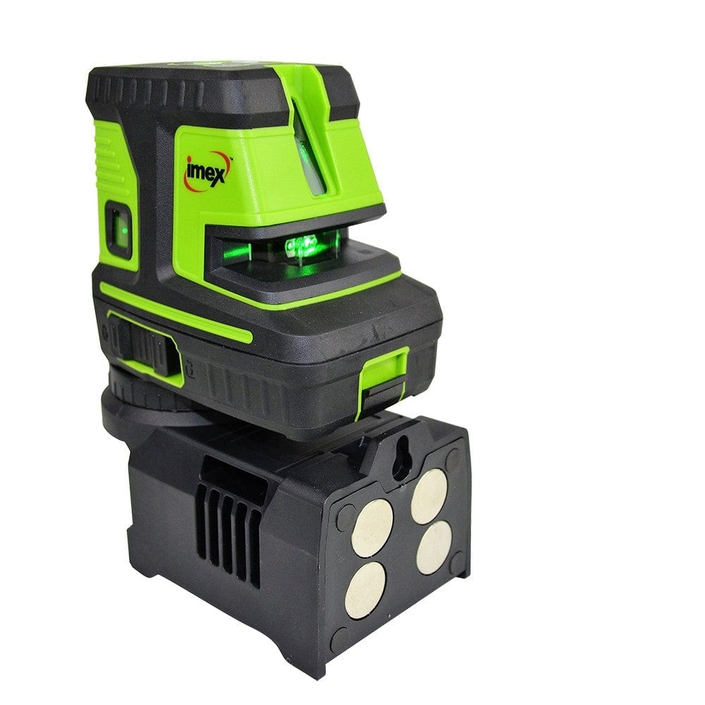 Green Beam Multi Cross & 5 Point Laser Level 012-LX25GP by Imex