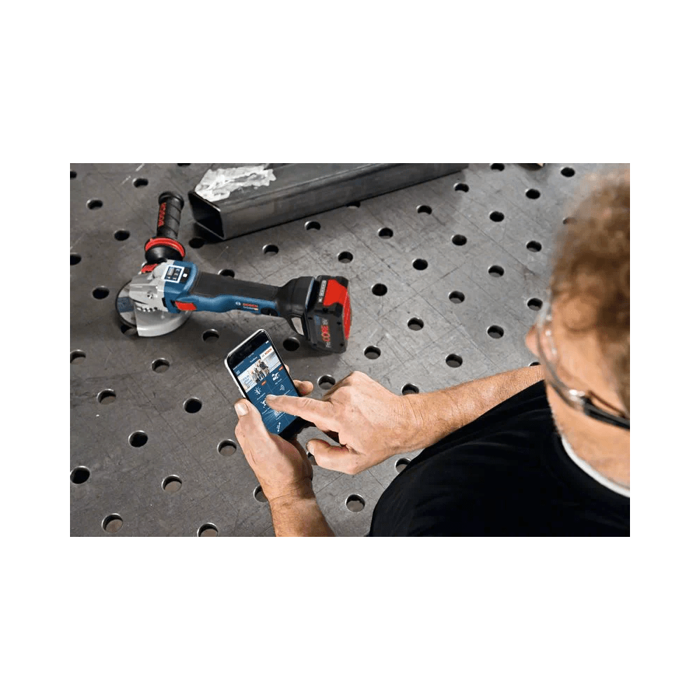 18V 125mm Angle Grinder Bare (Tool Only) GWS18V-10SC (06019G340B) by Bosch