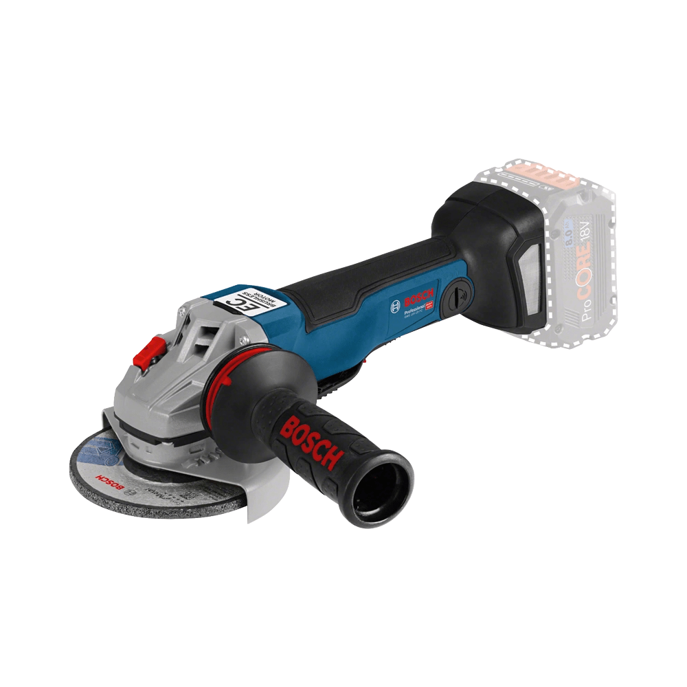 125mm 18V Angle Grinder Bare (Tool Only) GWS18V-10PC (06019G3E0A) by Bosch