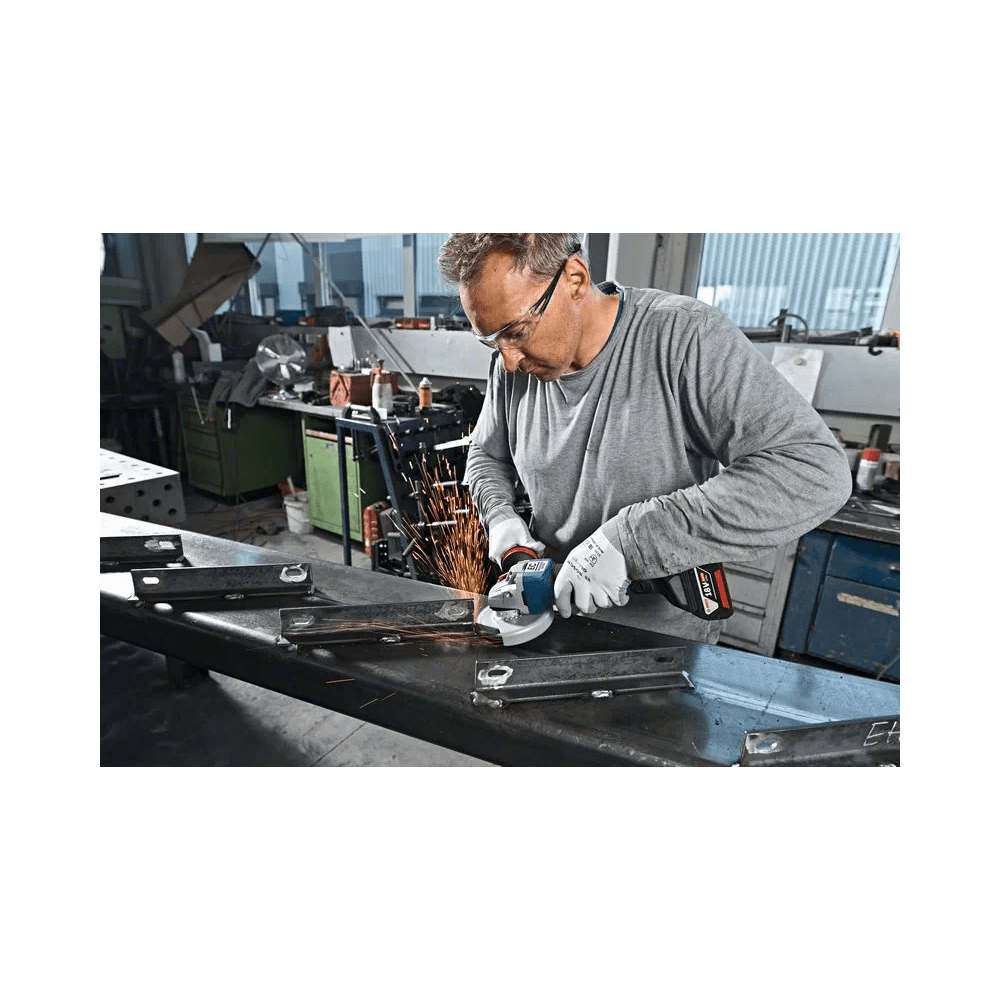 125mm 18V Angle Grinder Bare (Tool Only) GWS18V-10PC (06019G3E0A) by Bosch