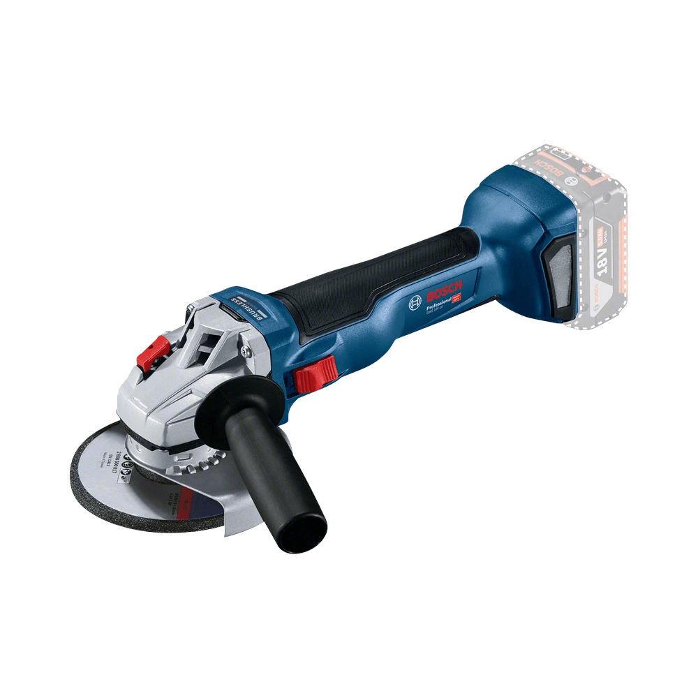 125mm 18V Angle Grinder Bare (Tool Only) GWS18V-10 (06019J4002) by Bosch