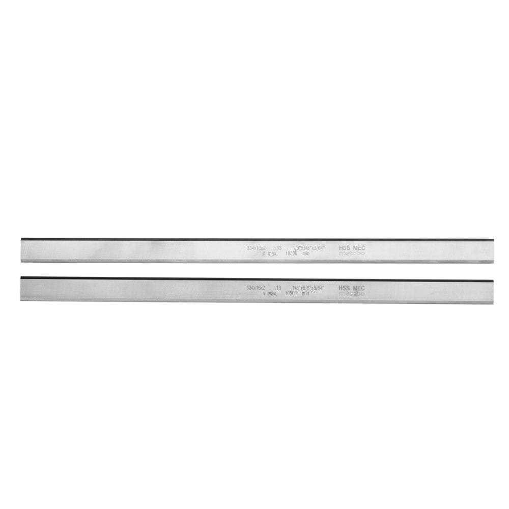 Planer Blade 334mm x 16mm x 2mm HSS 2Pce suit DH330 by Metabo
