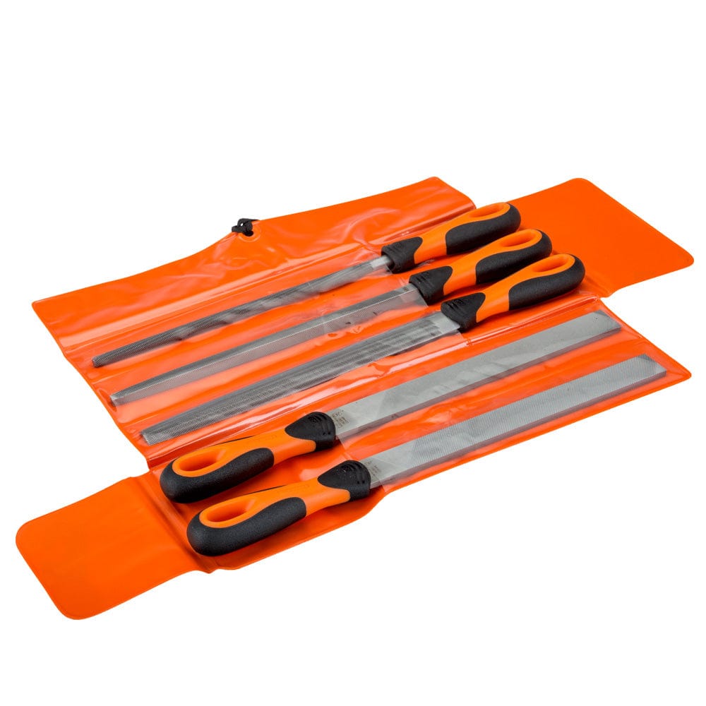 5Pce Engineering File Set 1-478-10-1-2 by Bahco