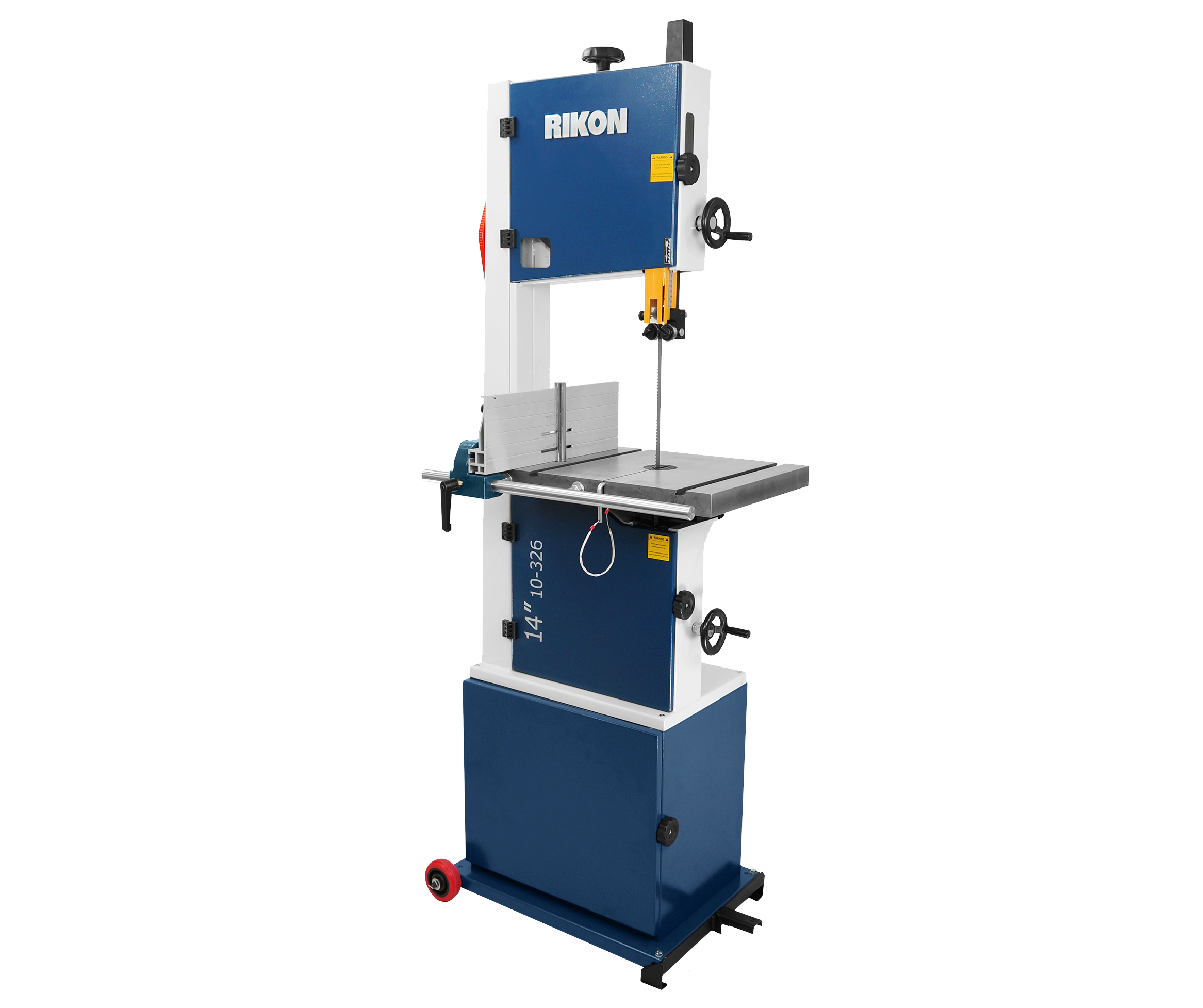 350mm (14″) Deluxe Bandsaw with 2820mm x 4-19mm Blade with Storage Cabinet  1.5HP 240V 10-326 by Rikon