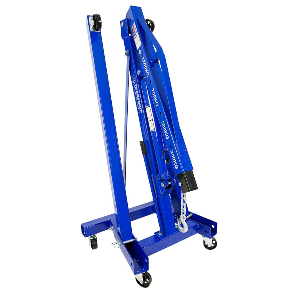 1200kg Folding Engine Crane 1001T by Tradequip